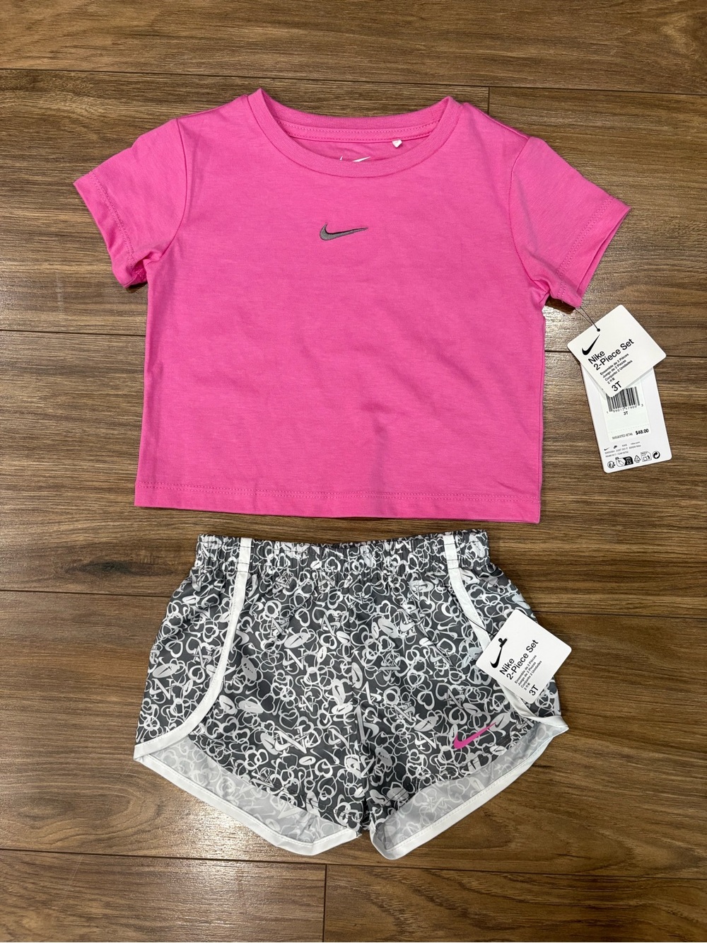 Nike Pink Girls' T-Shirt Top